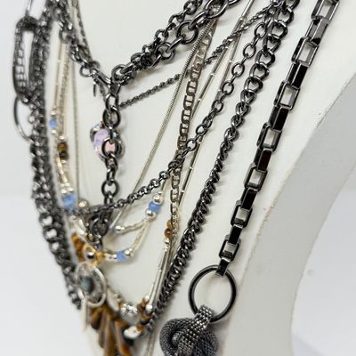 LOT 323: UNique Costume Jewlery Collection: Dream Catcher Necklace, Anne Koplik Designs and More