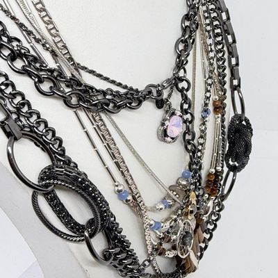 LOT 323: UNique Costume Jewlery Collection: Dream Catcher Necklace, Anne Koplik Designs and More