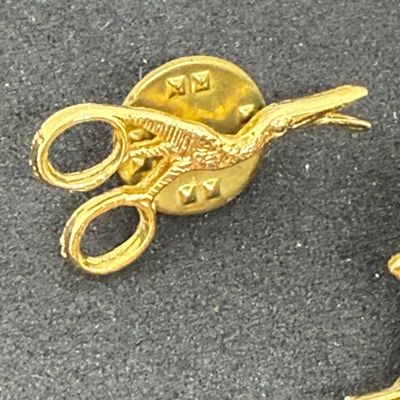 LOT 327: Gold Tone Pin Collection