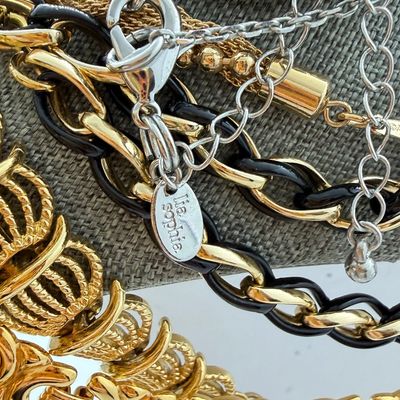 LOT 322: Chunky Costume Necklace Collection