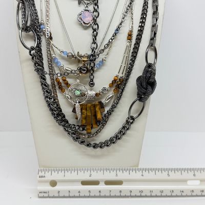LOT 323: UNique Costume Jewlery Collection: Dream Catcher Necklace, Anne Koplik Designs and More
