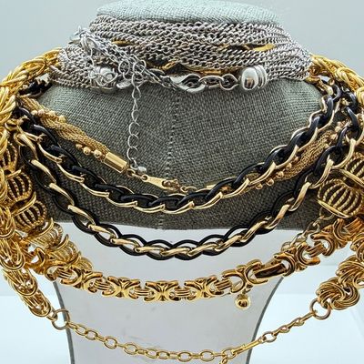 LOT 322: Chunky Costume Necklace Collection