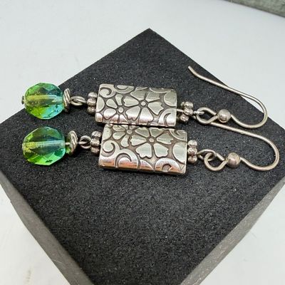 LOT 326: Costume Jewelry Collection with Pretty Bright Gemstones