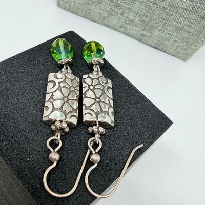 LOT 326: Costume Jewelry Collection with Pretty Bright Gemstones