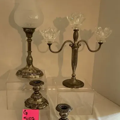 TABLEWARE CANDLE STICKS / CANDELABRA 