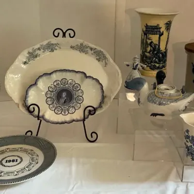 BLUE AND WHITE TABLEWARE 
