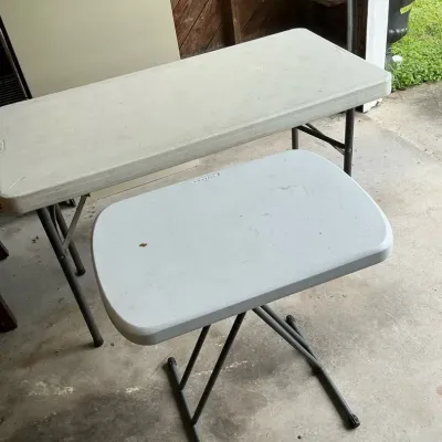 Lifetime Folding Tables Pair