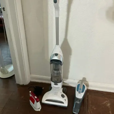 Black & Decker Lithium, Dustbuster, Shark Navigator Cordless Stick Vacuum & Not Gonna Happen Steamer