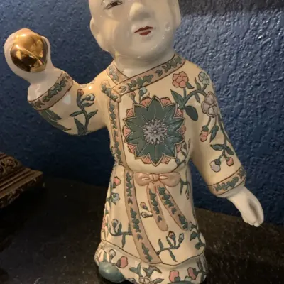 Andrea By Sadek Porcelain Asian Figurine