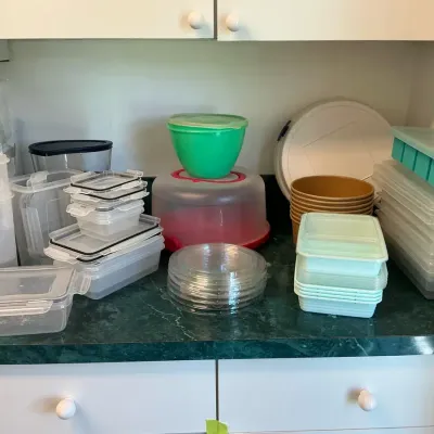 Kitchen Storage Containers Large Lot