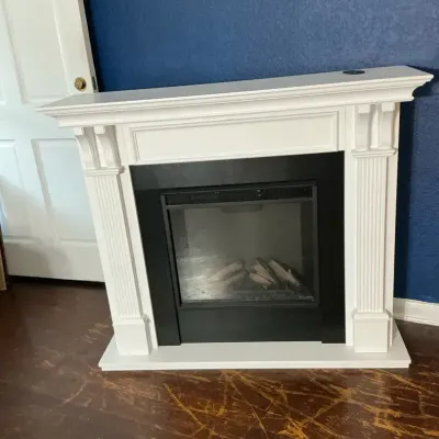 Real Flame Mantle Fireplace Model 4199
