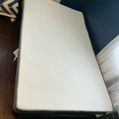 Memory Foam Twin Mattress With Metal Folding Rollaway Frame