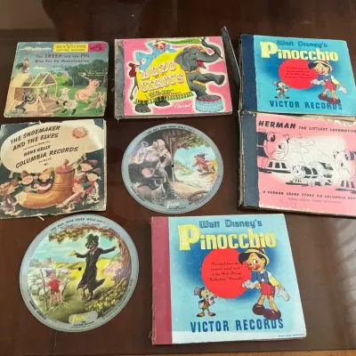 1940's Children's Record Books