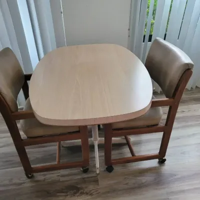 MCM Caster Dining Set by Douglas Furniture