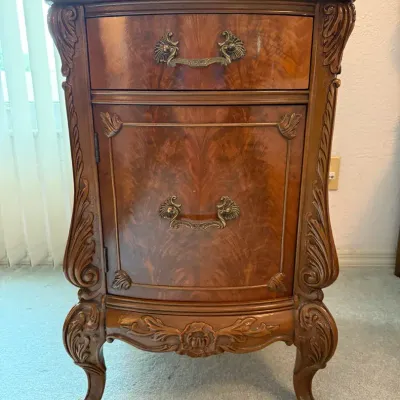 Romweber French Provincial Louis XV Style Nightstand #2