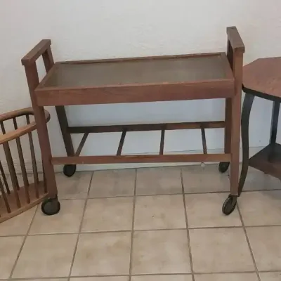 Vintage MCM Wooden Furniture Set