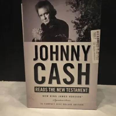 16 CD Deluxe Edition Johnny Cash Reads The New Testament 