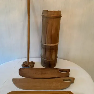 Vintage Replica Butter Making Tools