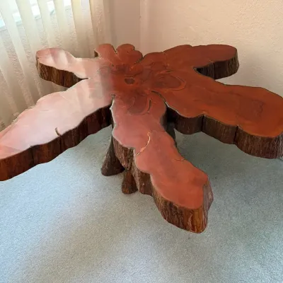 Live Edge Tree Slab Table 