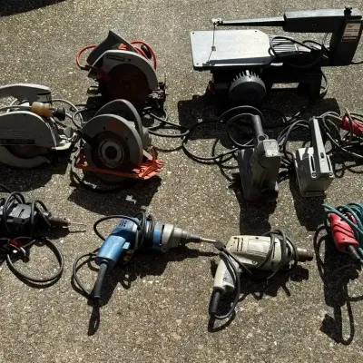 Misc. Electric Hand Tool Lot