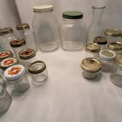 Vintage and Modern Mason Jars - Ball, Atlas, and Kern