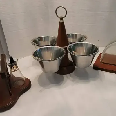 Vintage MCM Kitchen and Tabletop Servers