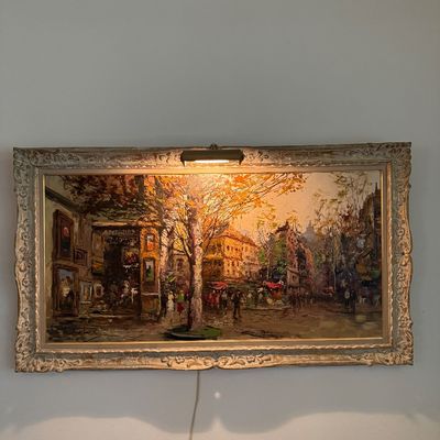 Sale Photo Thumbnail #14: Oil on canvas