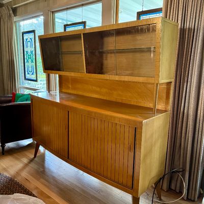 Mid-century modern tea buffet/server/bar