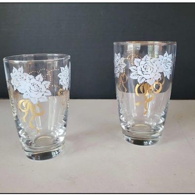 Libbey glass set