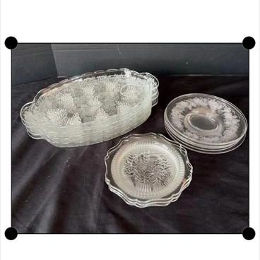 Specialty glass plate sets