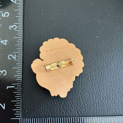 Sale Photo Thumbnail #61: Vintage plastic thanksgiving tom turkey brooch 
Please see attached pictures