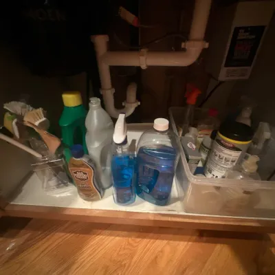 Cleaning supplies