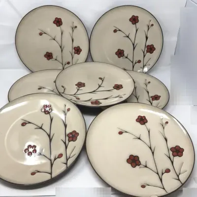 Jessica Mclintock Home Dinner Plates, Dishwasher and Microwave Safe