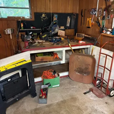 GMC Redeye Miter Saw - Delta Shop Master Grinder - Craftsman Hand Truck - Hand Tools & More 