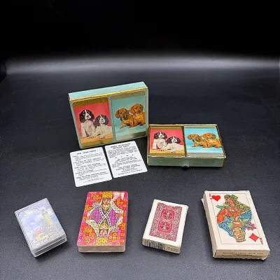 Vintage Playing Cards Assortment