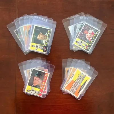 1960 Topps Baseball Cards. Wally Moon, Rookies, and More