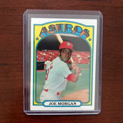 1972 Topps Baseball Card. Joe Morgan - Houston Astros. Card #132