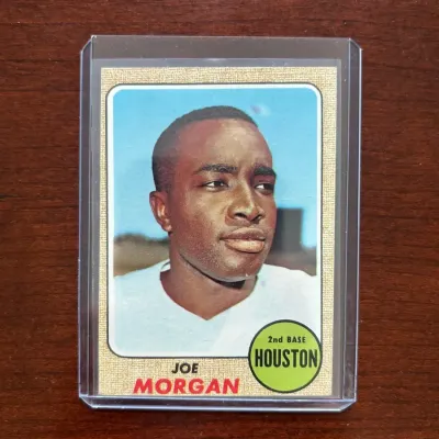 1968 Topps Baseball Card. Joe Morgan - Houston Astros. Card #144