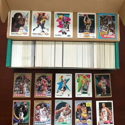 Over 600 Vintage Basketball Cards. Larry Bird, Magic Johnson, and More