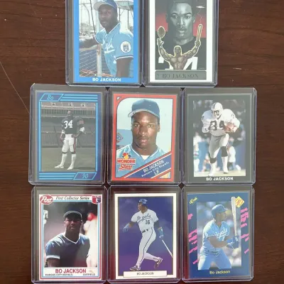 Vintage Bo Jackson Lot