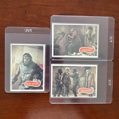 1975 Planet Of The Apes Trading Cards