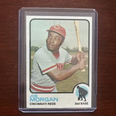 1973 Topps Baseball Card. Joe Morgan - Cincinnati Reds. Card #230