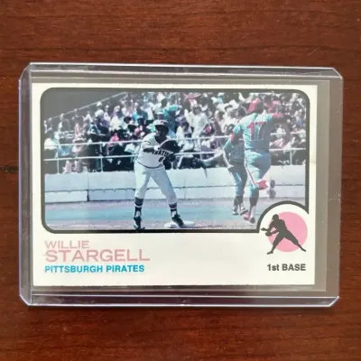 1973 Topps Baseball Card. Willie Stargell - Pittsburgh Pirates. Card #370