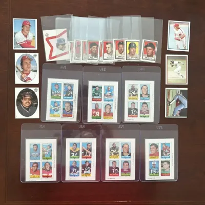 Vintage Sports Cards - Stamps and Stickers