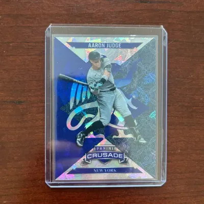 2025 Aaron Judge Panini Crusade Insert. New York Yankees. Card #38