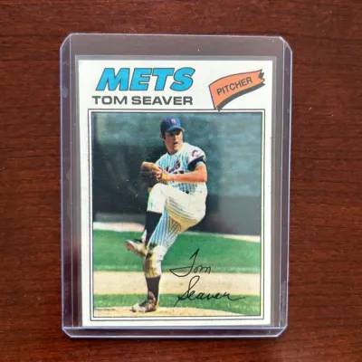 1977 Topps Baseball Card. Tom Seaver - New York Mets. Card #150