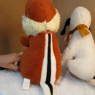 Sale Photo Thumbnail #65: Dale is new with tag and is 17" tall, Snoopy is 21" tall, See pictures