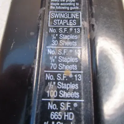 Sale Photo Thumbnail #234: Has sheet capacity of 110 sheets, can use variable length staples, see pictures