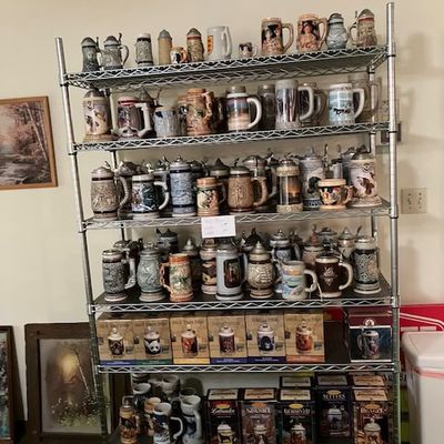 Sale Photo Thumbnail #8: Collector steins