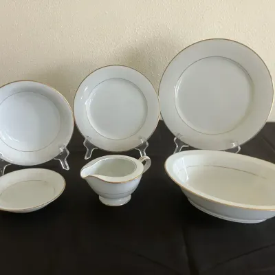 Noritake China with Gravy Boat & Serving Bowl #1 of 2